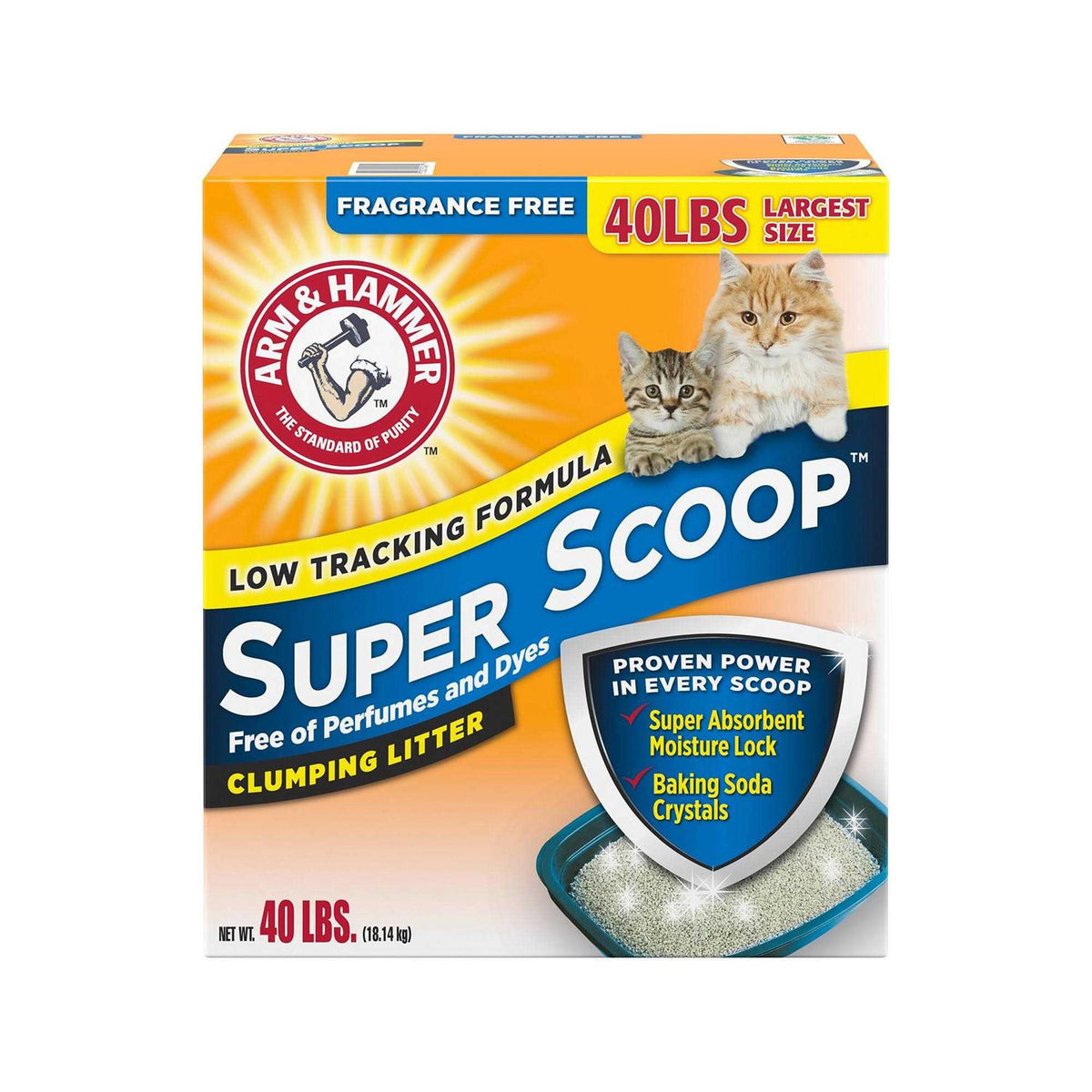 Super Scoop Clumping Cat Litter C4126