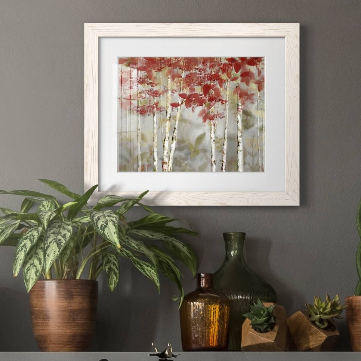 Framed Canvas Z834