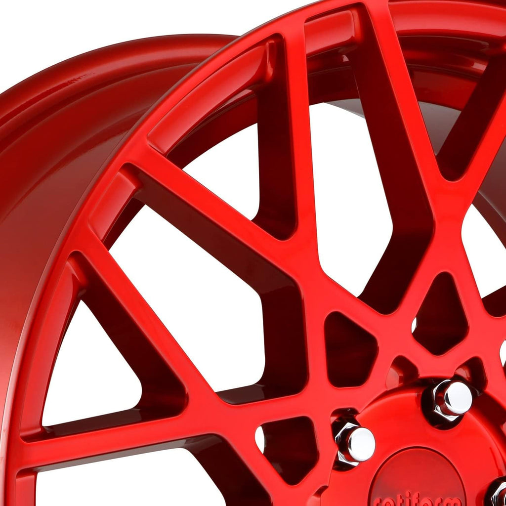 19x8.5 5x112 Candy Red Wheel Rim D9143