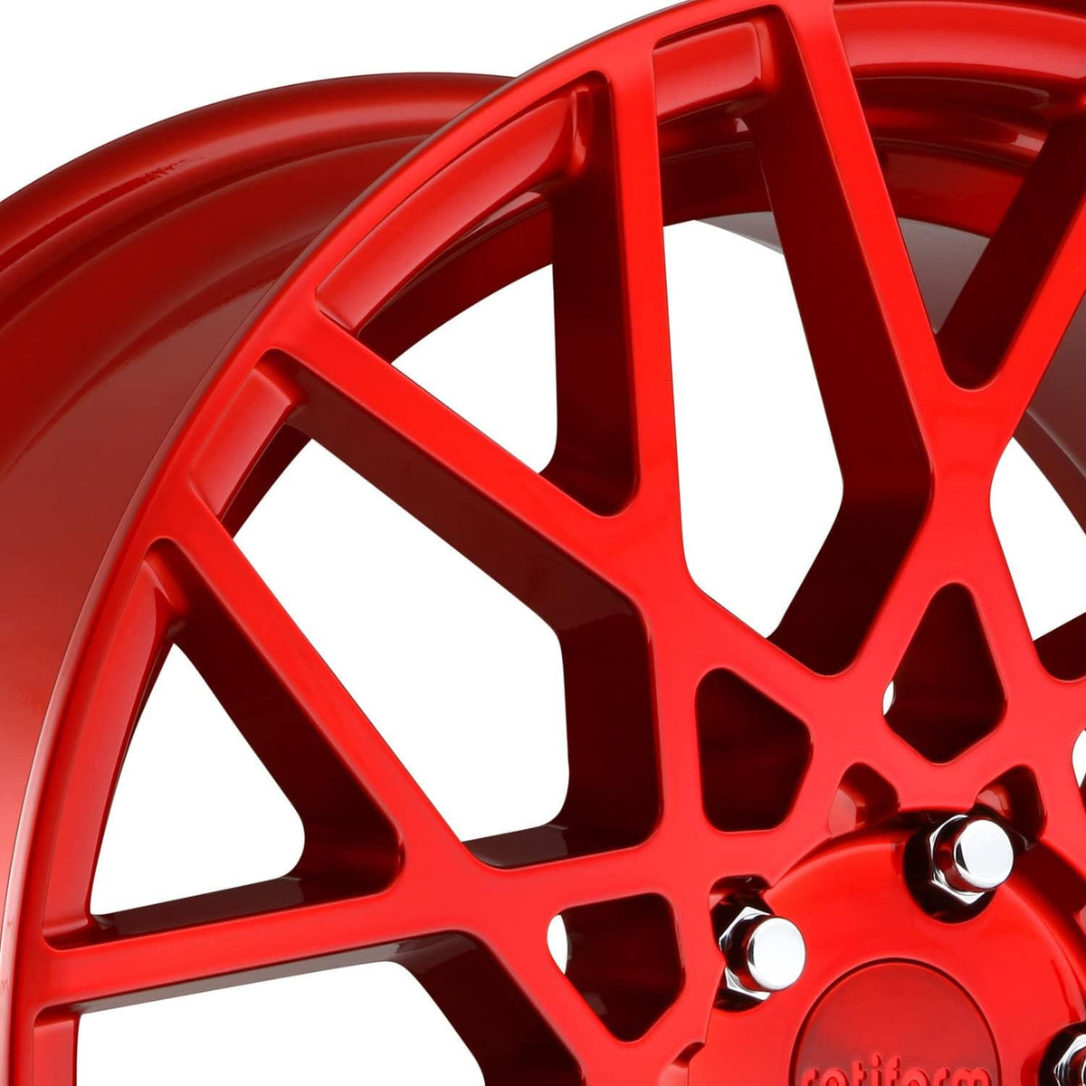 19x8.5 5x112 Candy Red Wheel Rim D9143