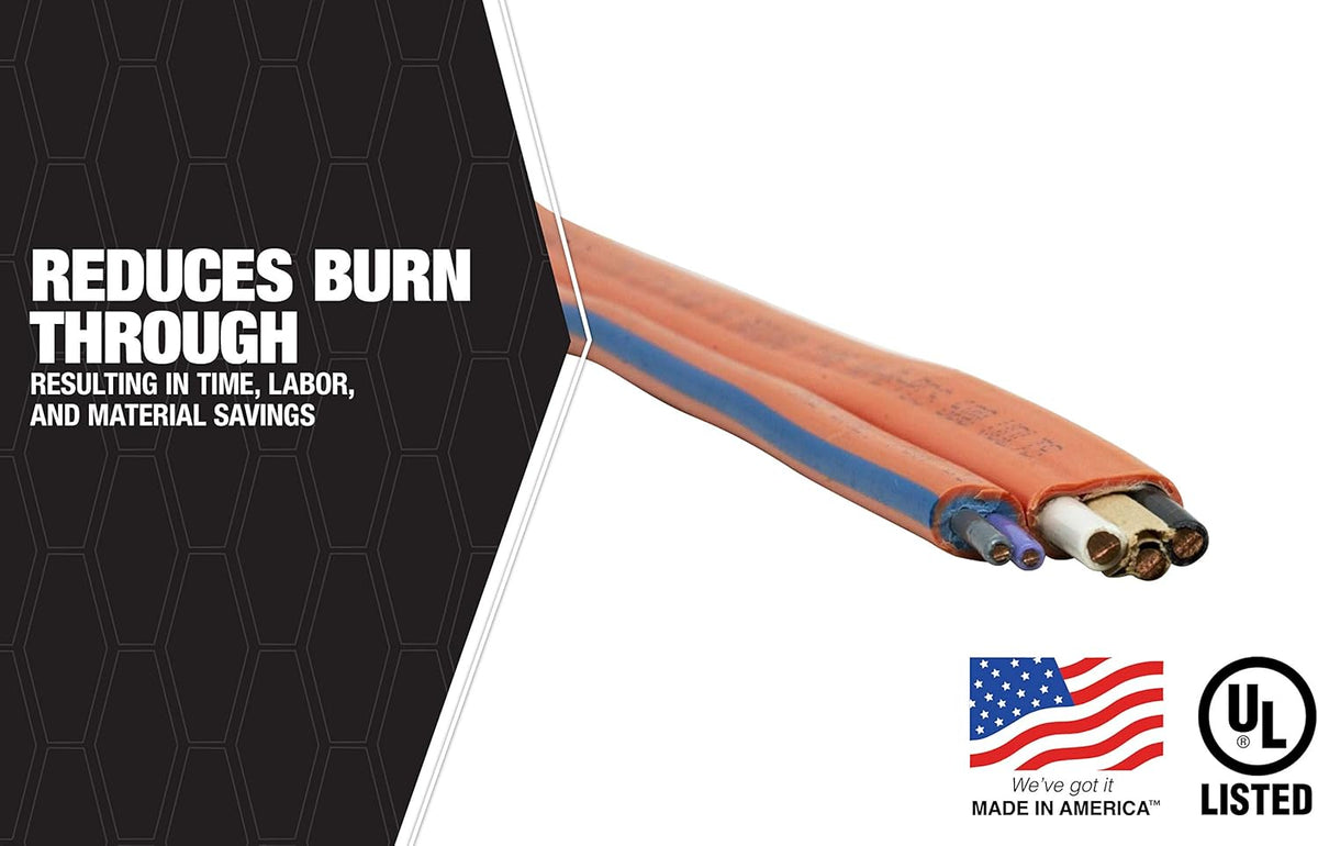 100' 10/3 with Ground Indoor Electrical Wire NM-B Orange W473