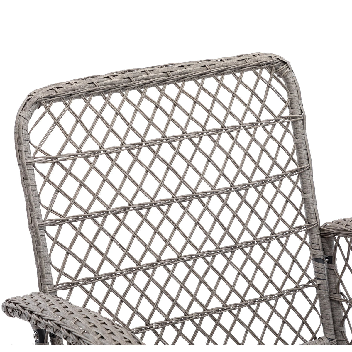 Navy Blue 3 Pc Outdoor Swivel Rocker Patio Chairs F786329