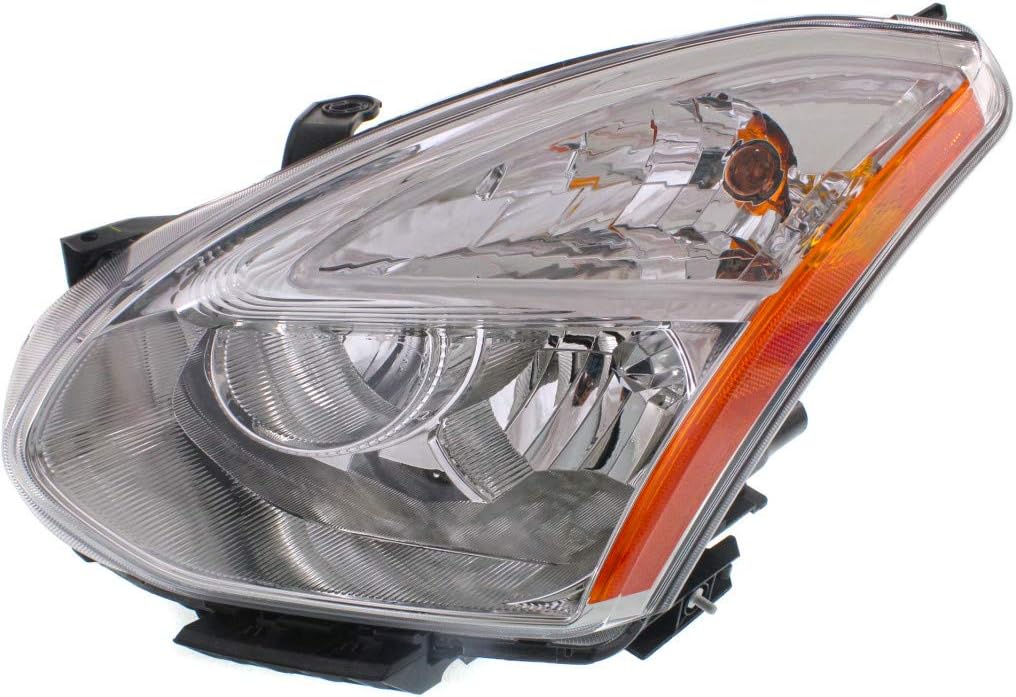 Nissan Rogue Headlight Assembly 2011 2012 Driver Side Halogen J144125