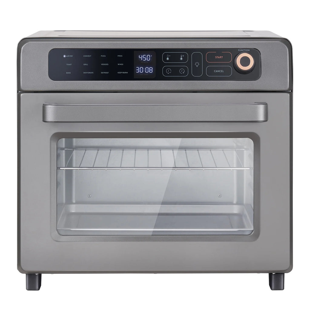 12-IN-1 1700W Air Fryer Toaster Oven 25L Stainless Steel Convection Oven W177