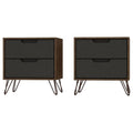 2-Drawer Nightstand Set of 2 J556