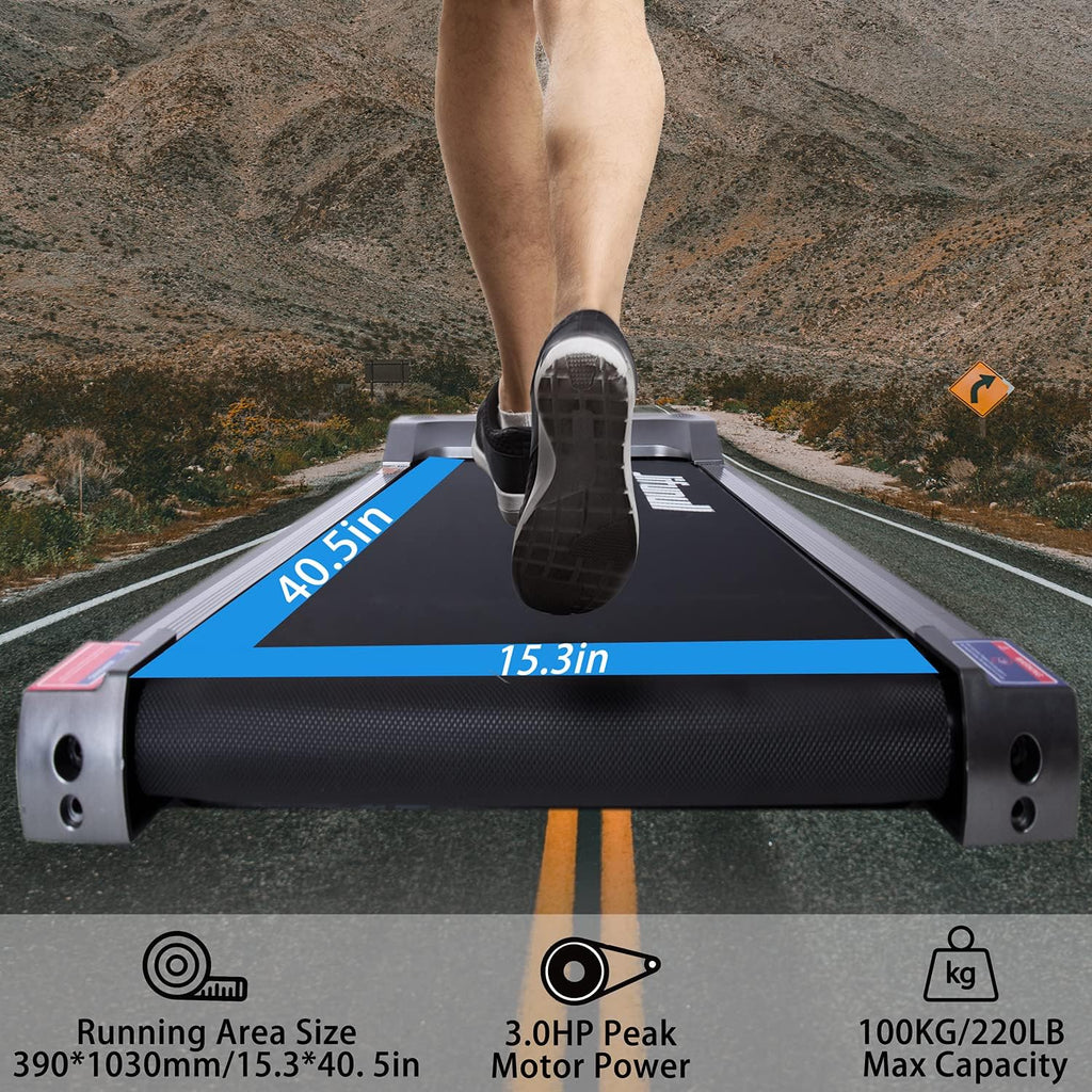 2-in-1 Under Desk Treadmill with LED Display P733015