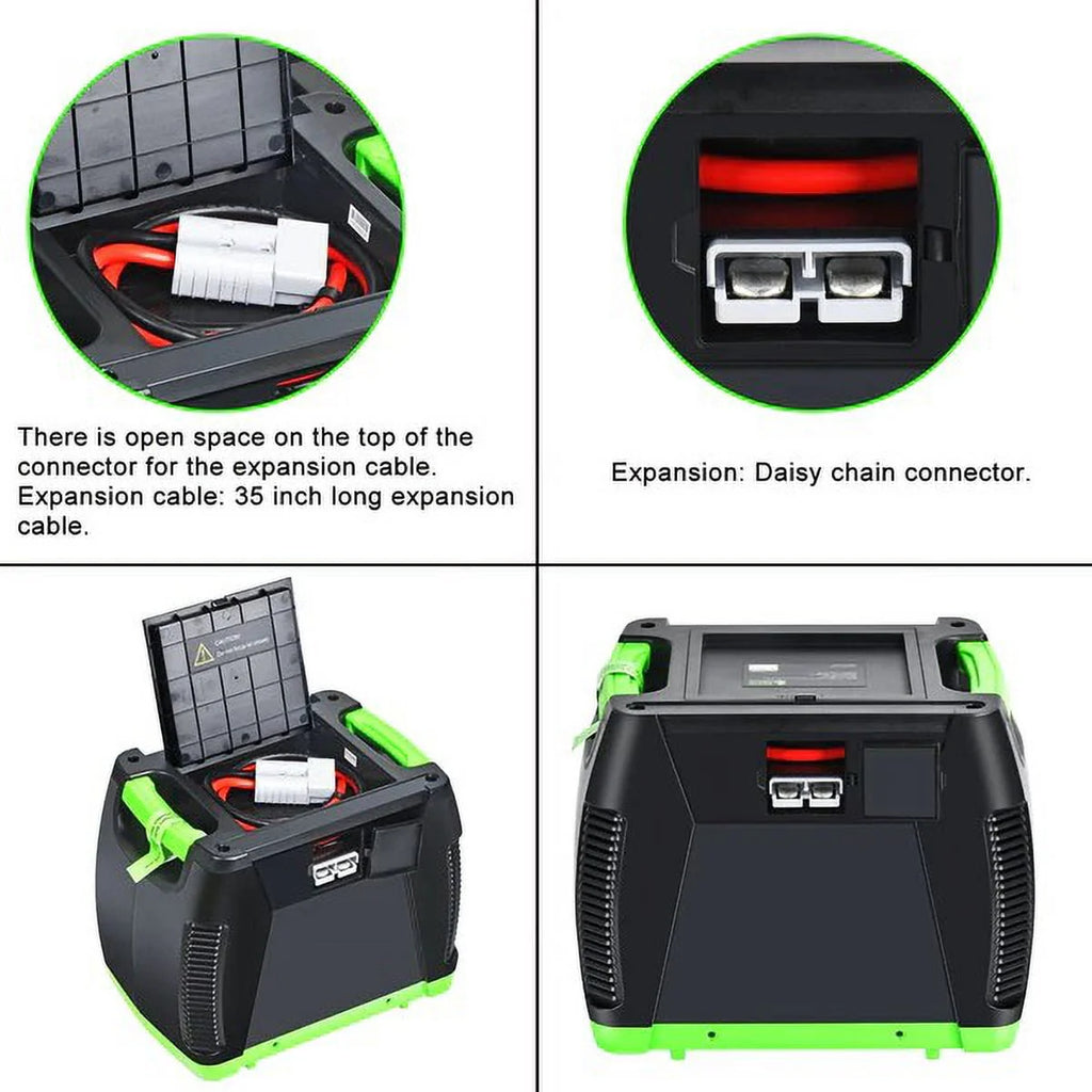 Black 100Ah Lead Acid Battery P806
