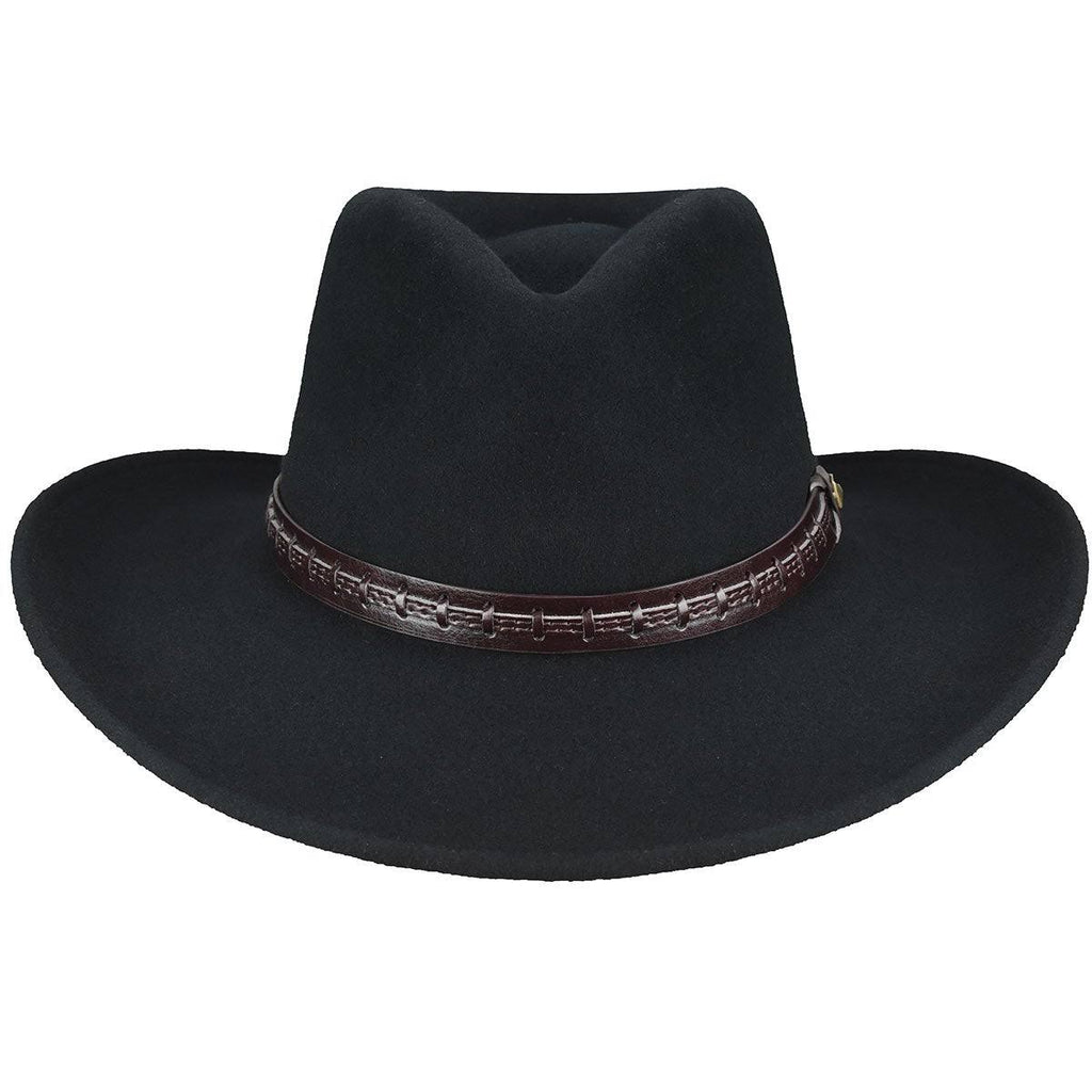 Black Wool Western Hat L86909