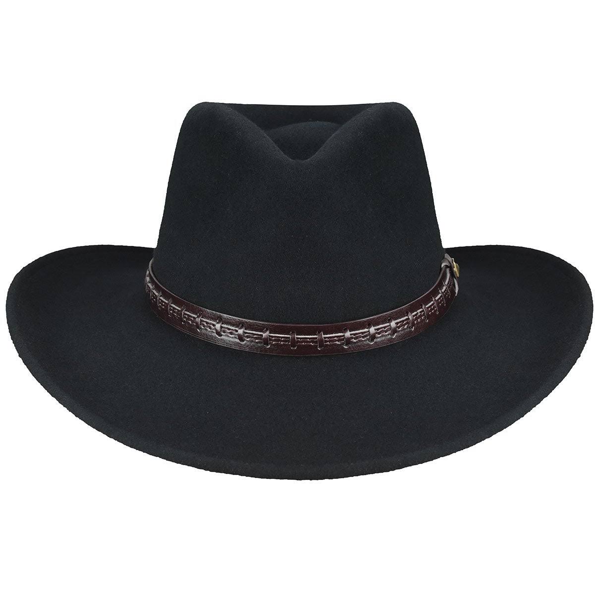 Black Wool Western Hat L86909