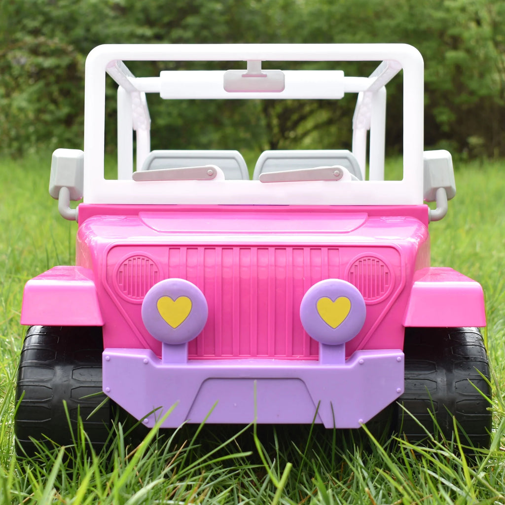 4 x 4 Hot Pink Beach Cruiser Truck for 18" Dolls E211086