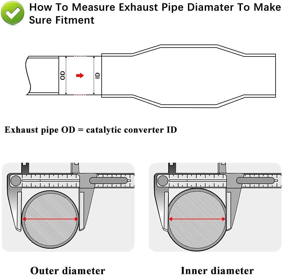 Universal Catalytic Converter with Heat Shield G751
