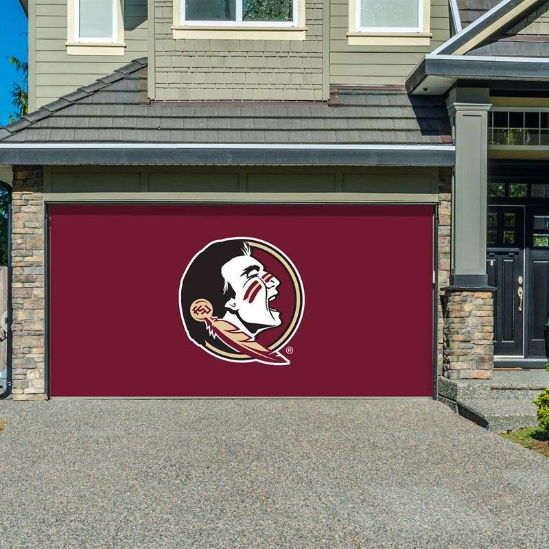 NCAA Single Garage Door Decor W6917