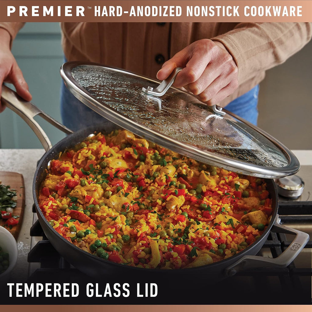 Calphalon Premier Hard-Anodized Nonstick 8.5-Quart Dutch Oven with Lid X609