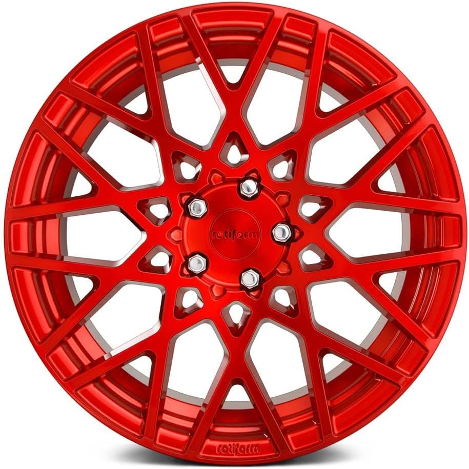 19x8.5 5x112 Candy Red Wheel Rim D9143