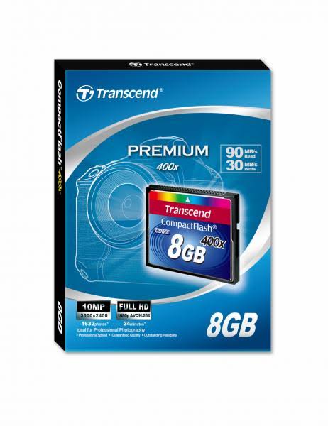 8GB 400x CompactFlash Card G507
