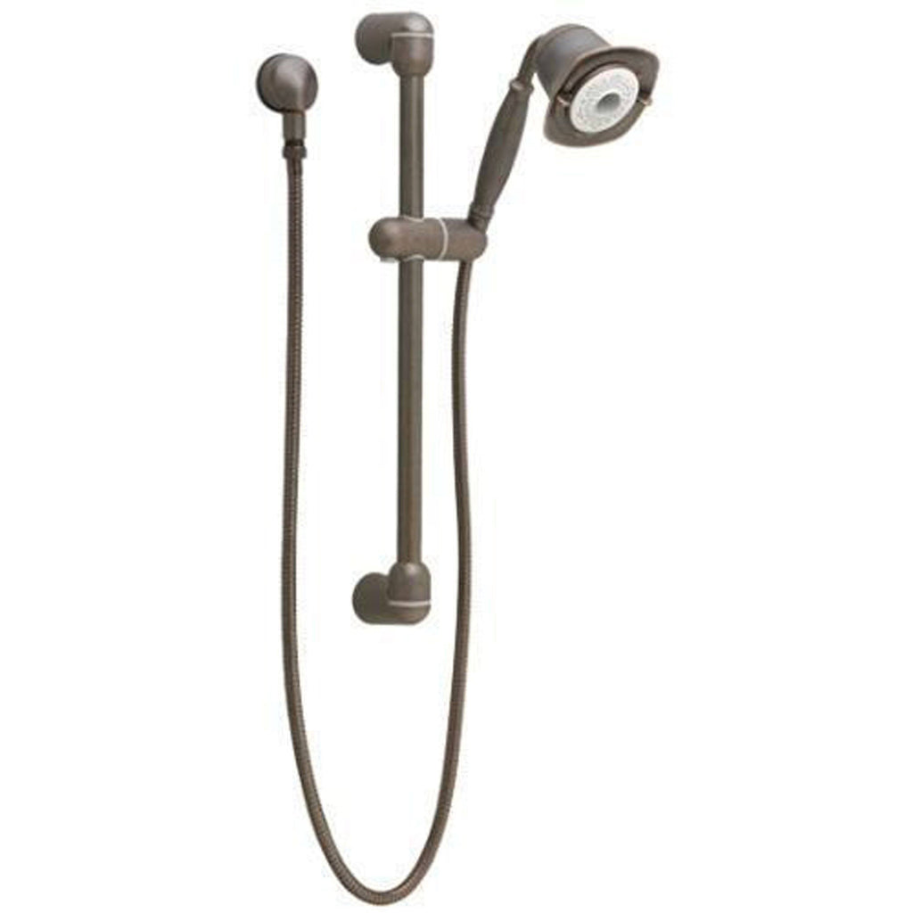 Satin Nickel Square Shower System Kit W612