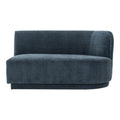 2 Seat Sofa With Blue Finish F38447