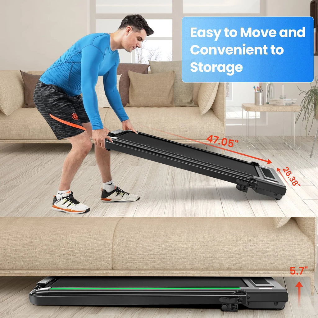 4 in 1 Under Desk Treadmill 2.5HP Black K371