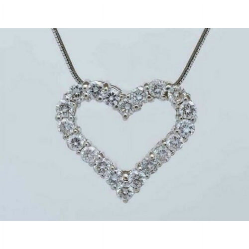 14K White Gold Pendant E88978