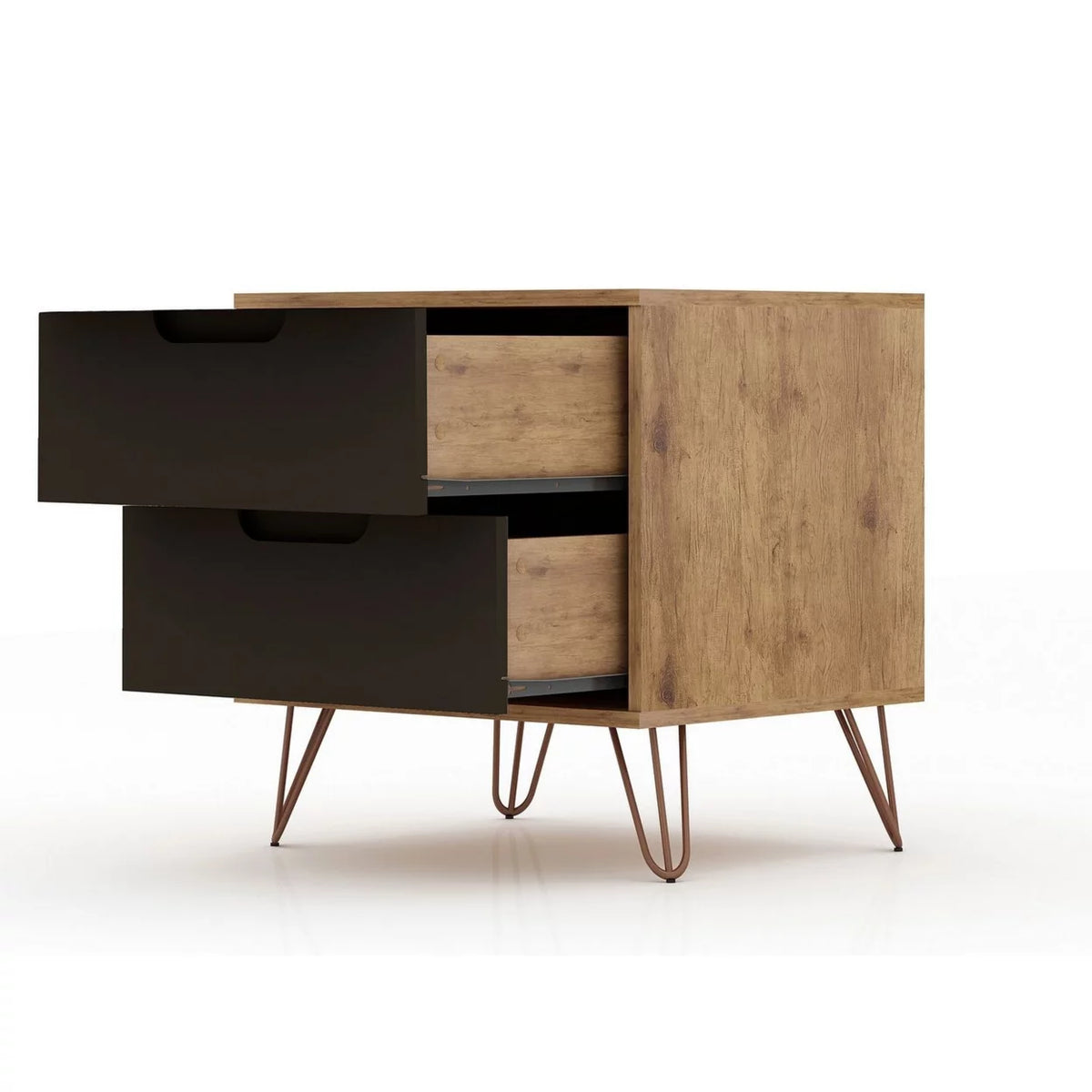 2-Drawer Nightstand Set of 2 J556