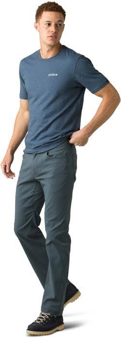 Dark Smoky Blue Men&s Pant X308304