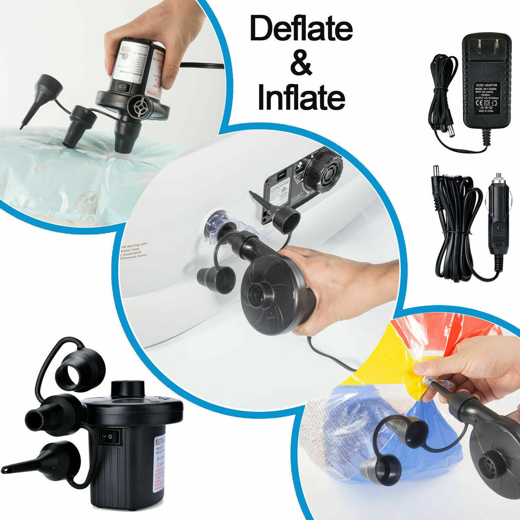Electric Air Pump for Inflatable Camping Portable Q249