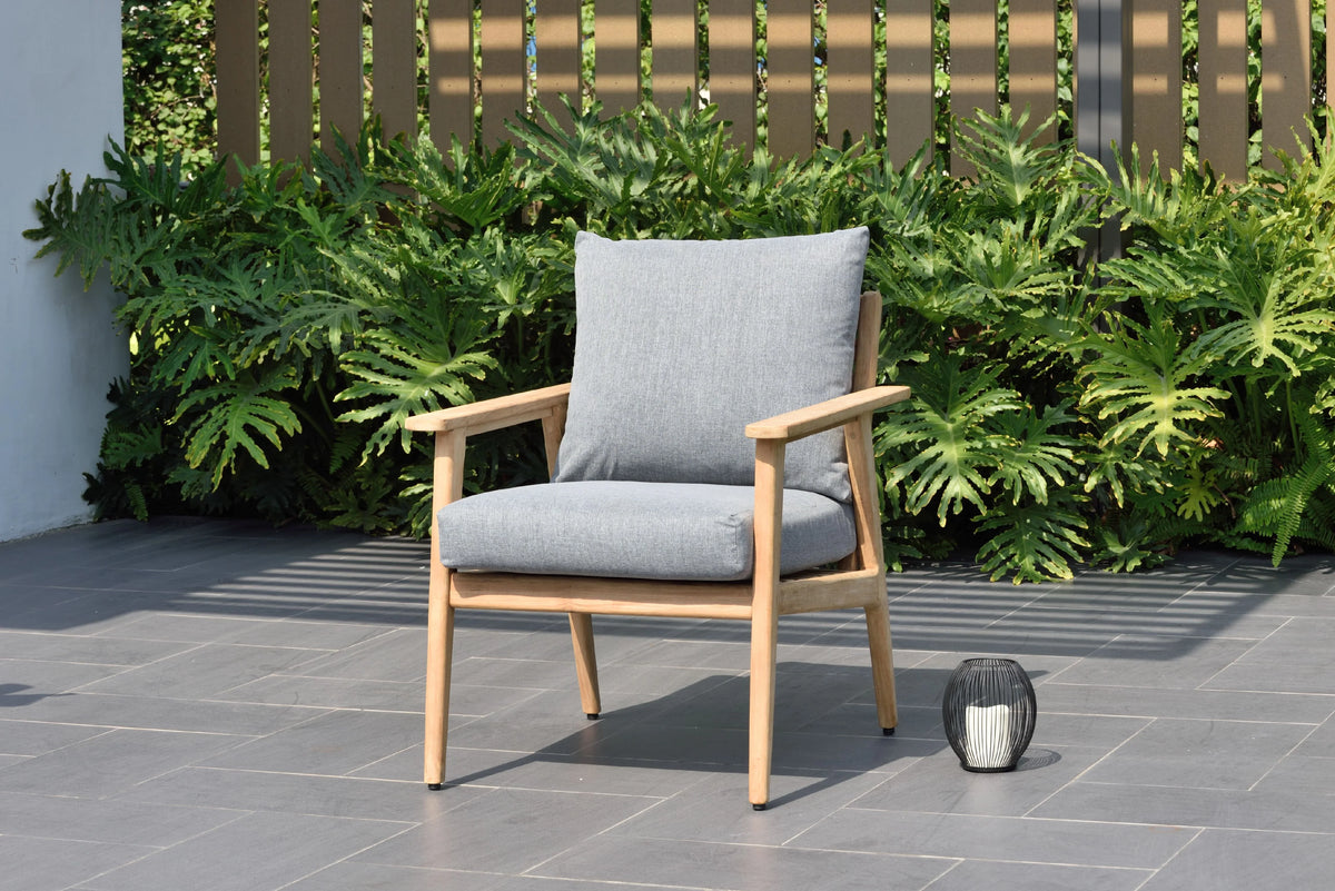 6 Pieces Patio Seating Set With Olefin Cushions O71957