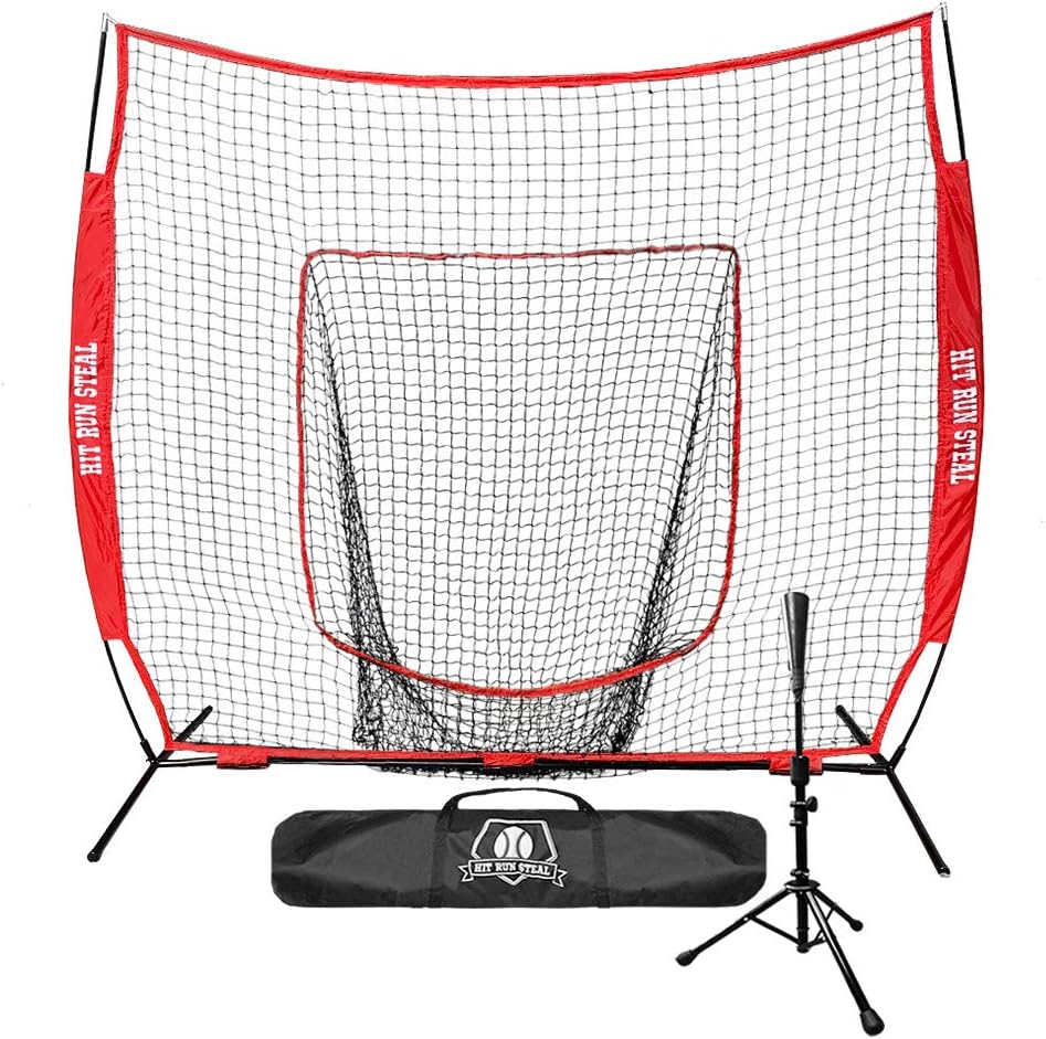 Practice Baseball and Softball Hitting Net and Carrying Bag Z626