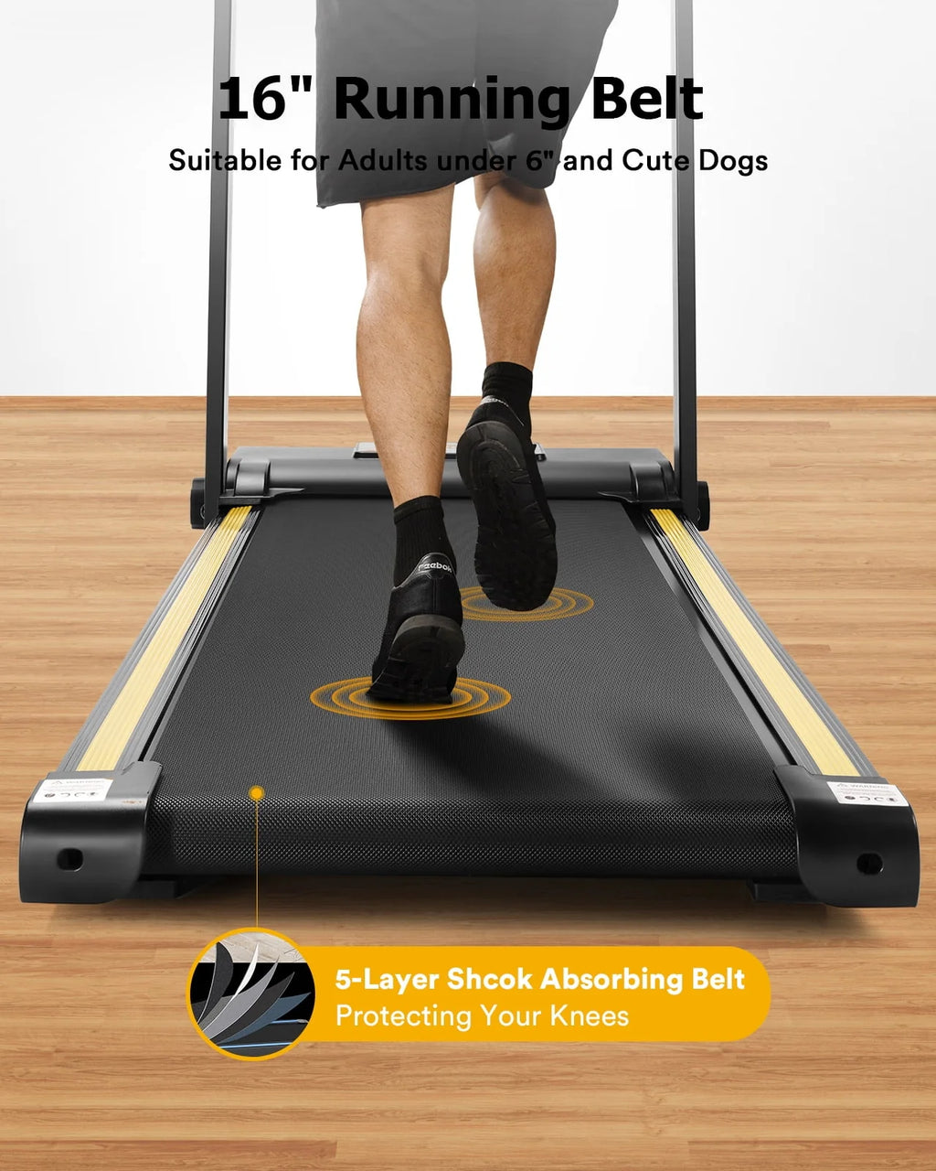 Folding Treadmill 2.25HP 265 lbs Capacity E72505