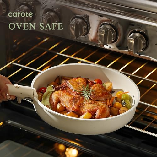 17 Pc Non Stick Cookware Set with Removable Handle Q31829