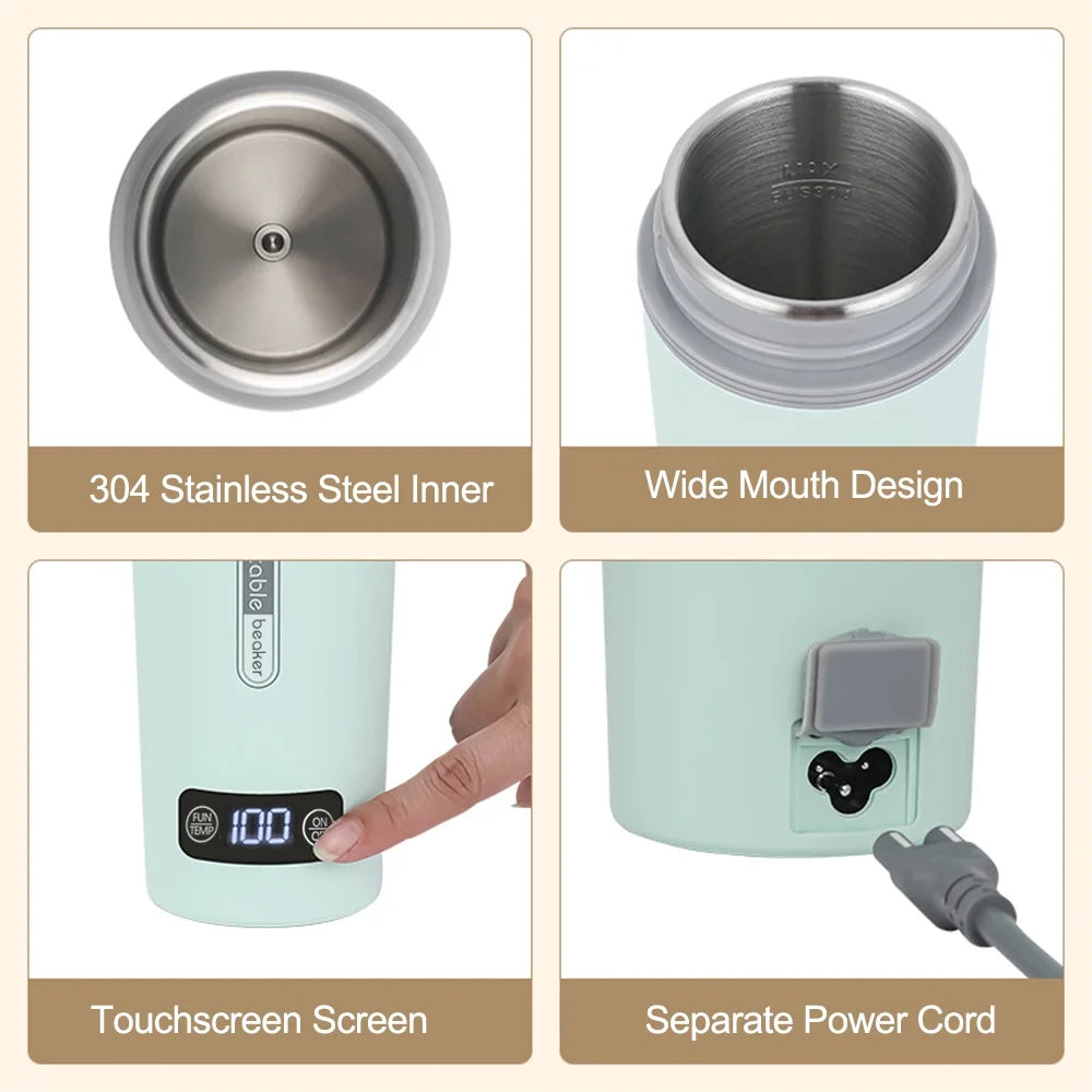 350ml Stainless Steel Portable Electric Kettle F924161
