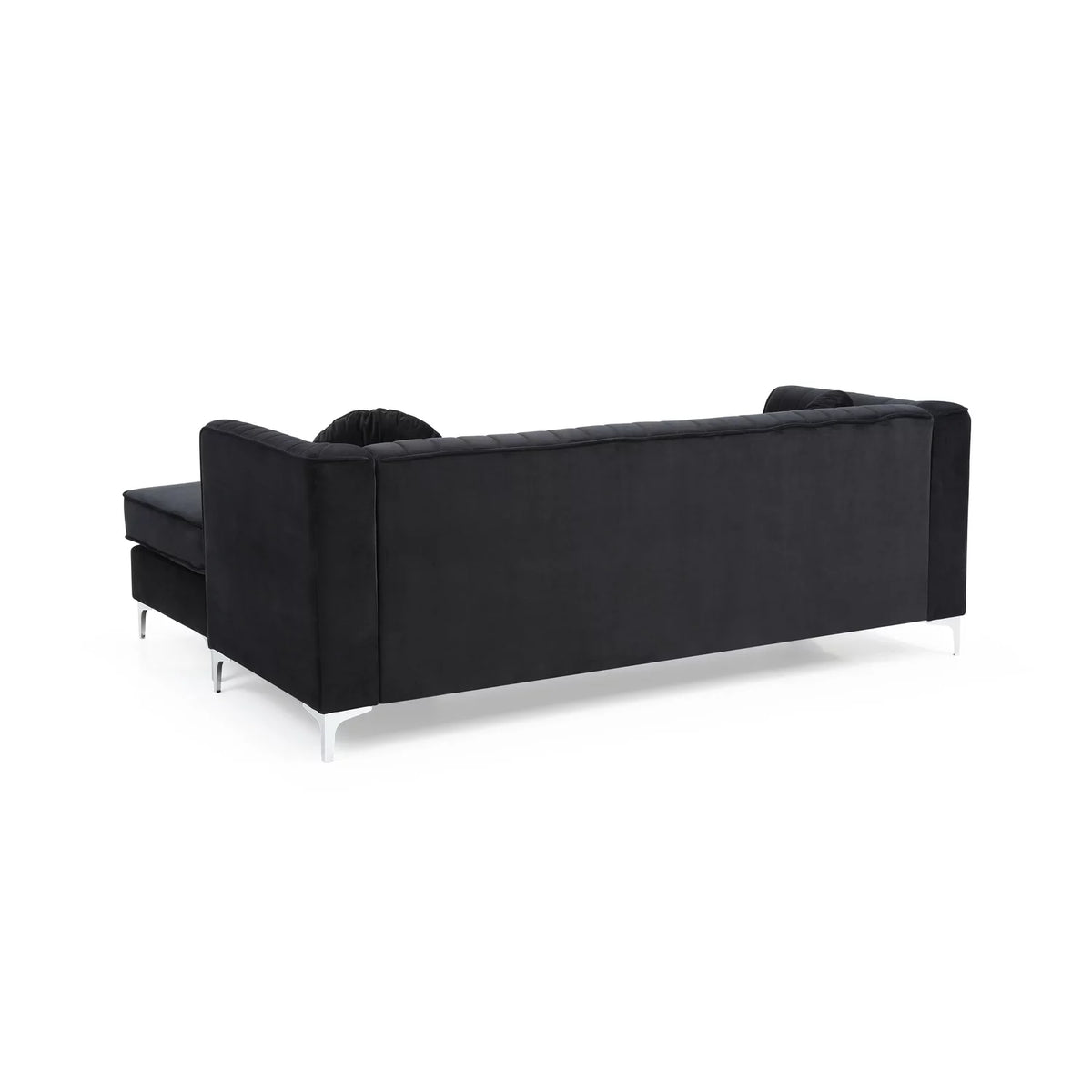 Black Sofa Chaise T27779