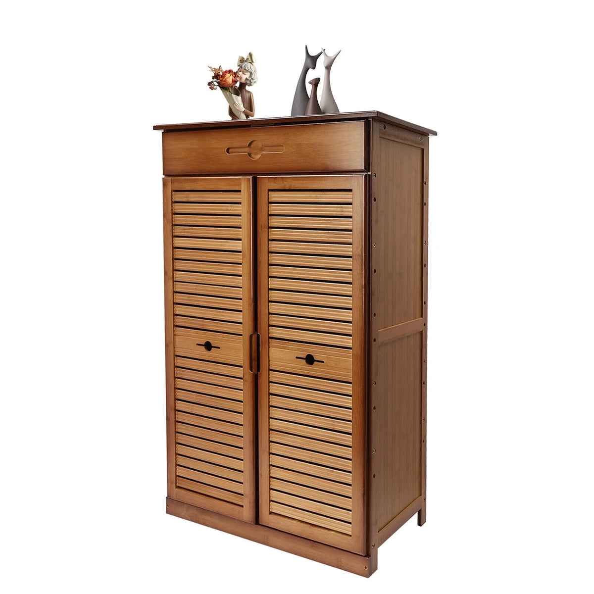 Bamboo Shoe Rack Storage Shelf P16862
