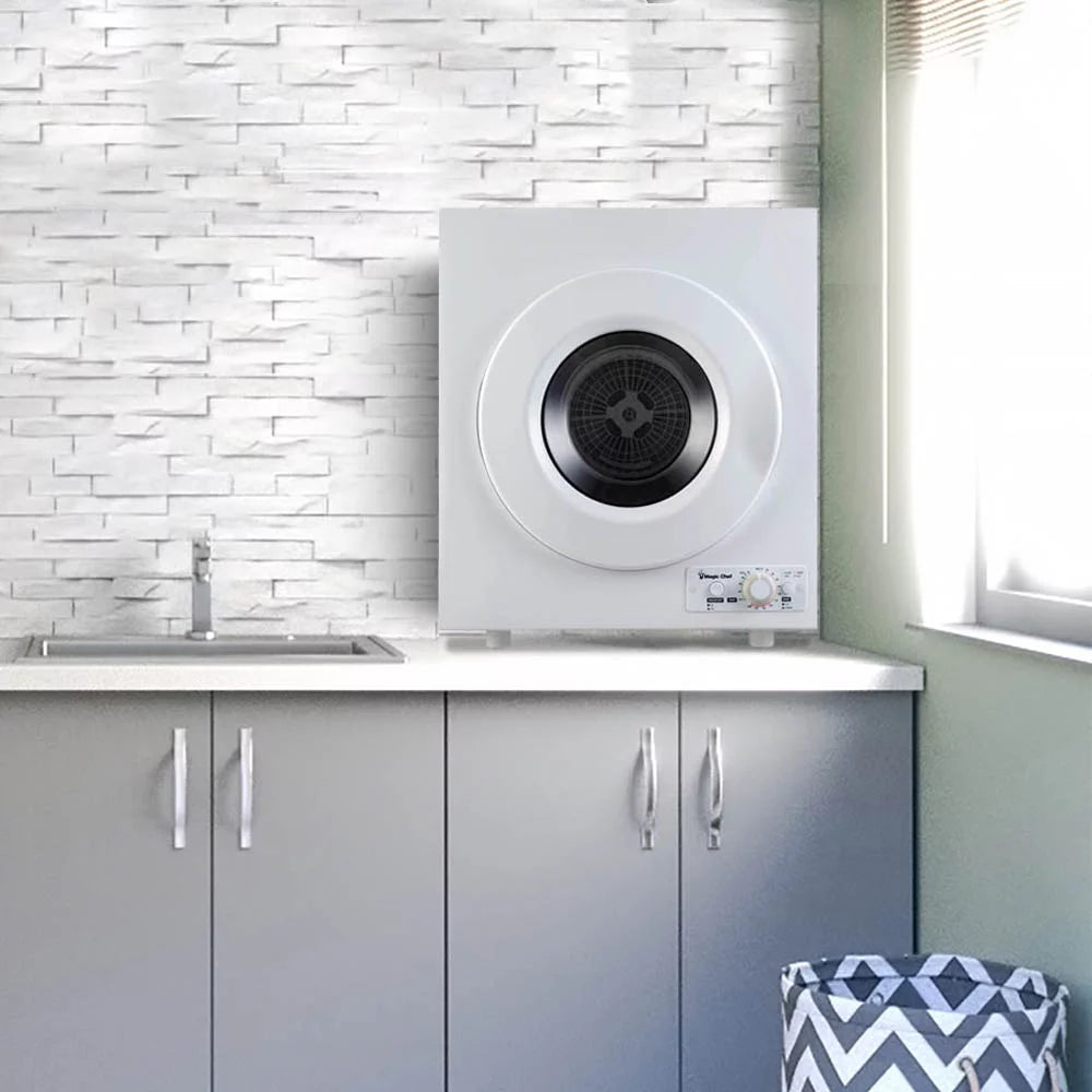 White Compact Electric Dryer F274