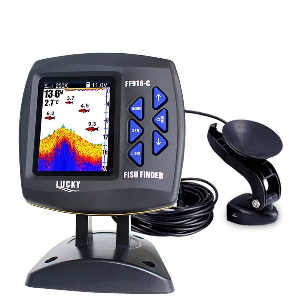 Wired Fish Finder Dual Frequency 328ft 100m Water Depth M307