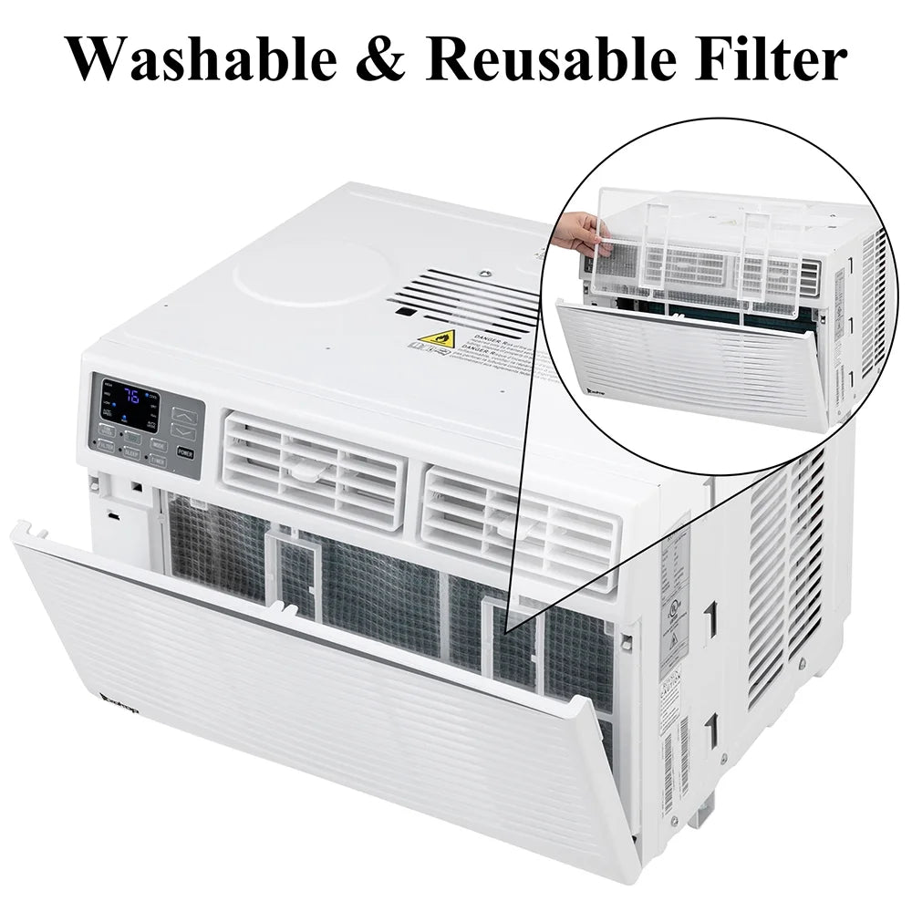 12000BTU 115V White Window-Mounted Air Conditioner L80848