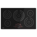 36 in. Electric Cooktop in Black with 5 Elements P6524