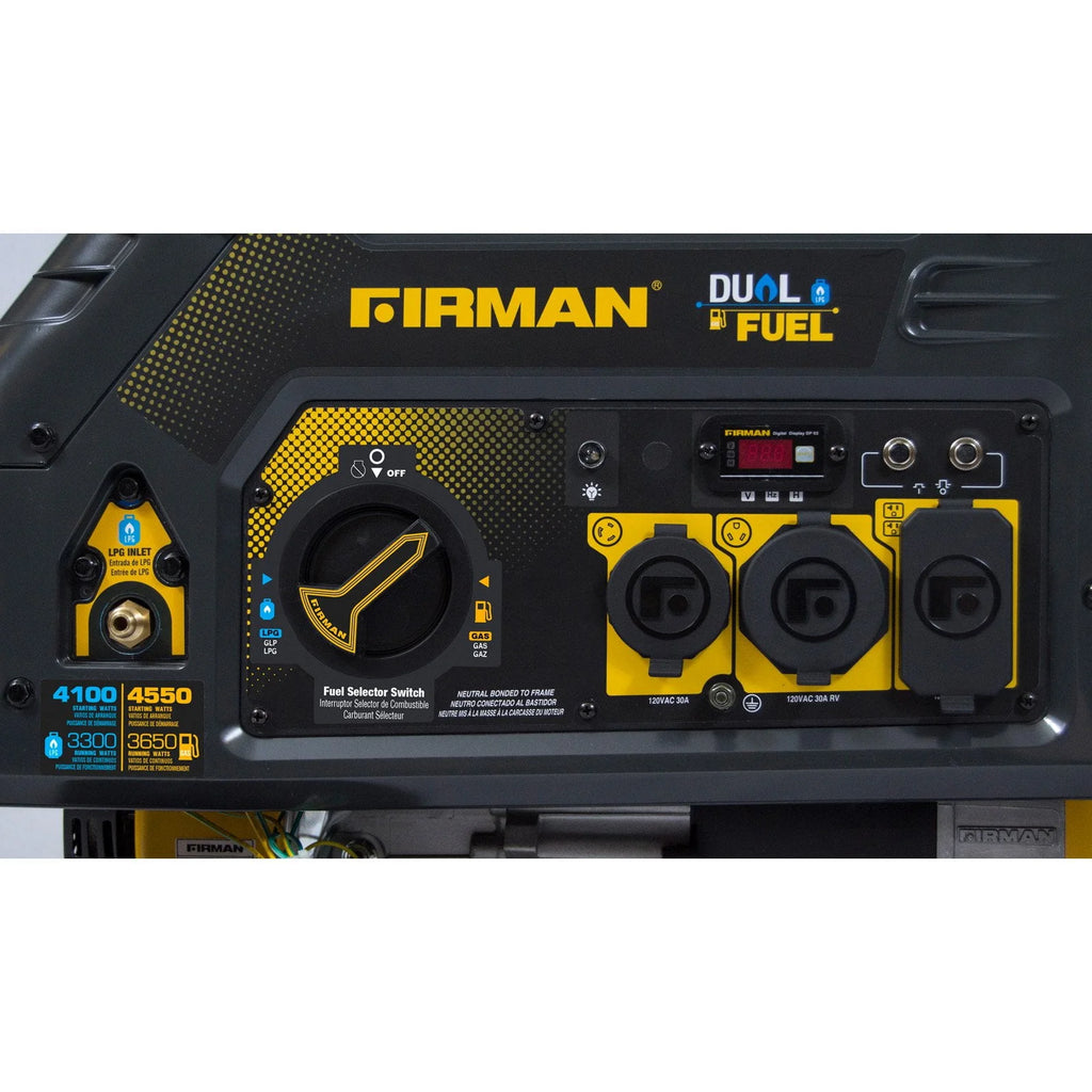 4550/3650 Watt Dual Fuel Recoil Start Generator D42123