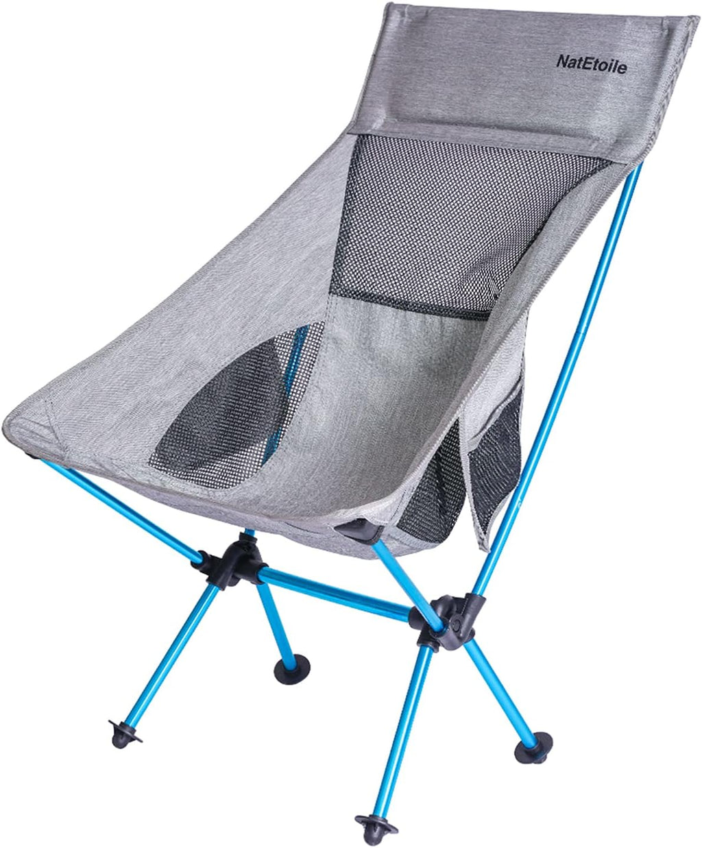 Compact Camping Chair with High Back and Side Pockets I521