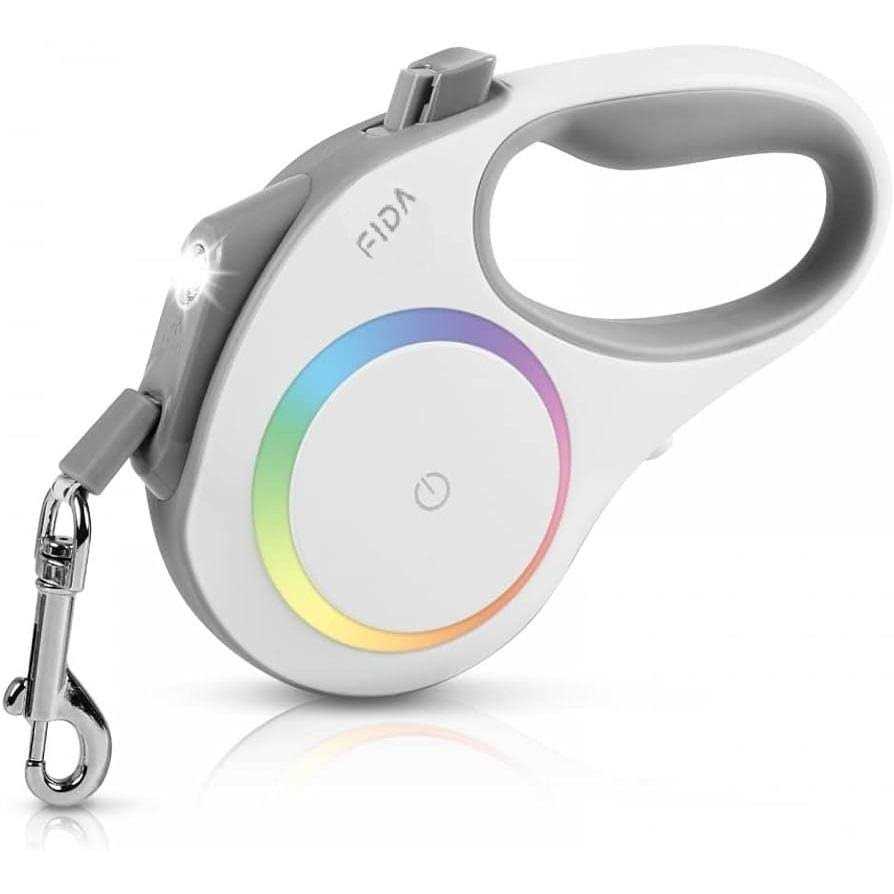 Retractable LED Lighted Dog Leash E430