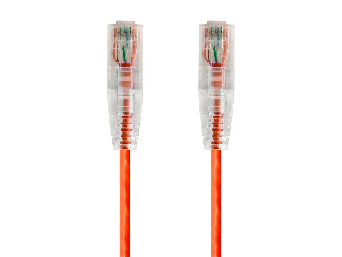 Orange Snagless RJ45 Cat6 Ethernet Patch Cable 50 Feet G12597