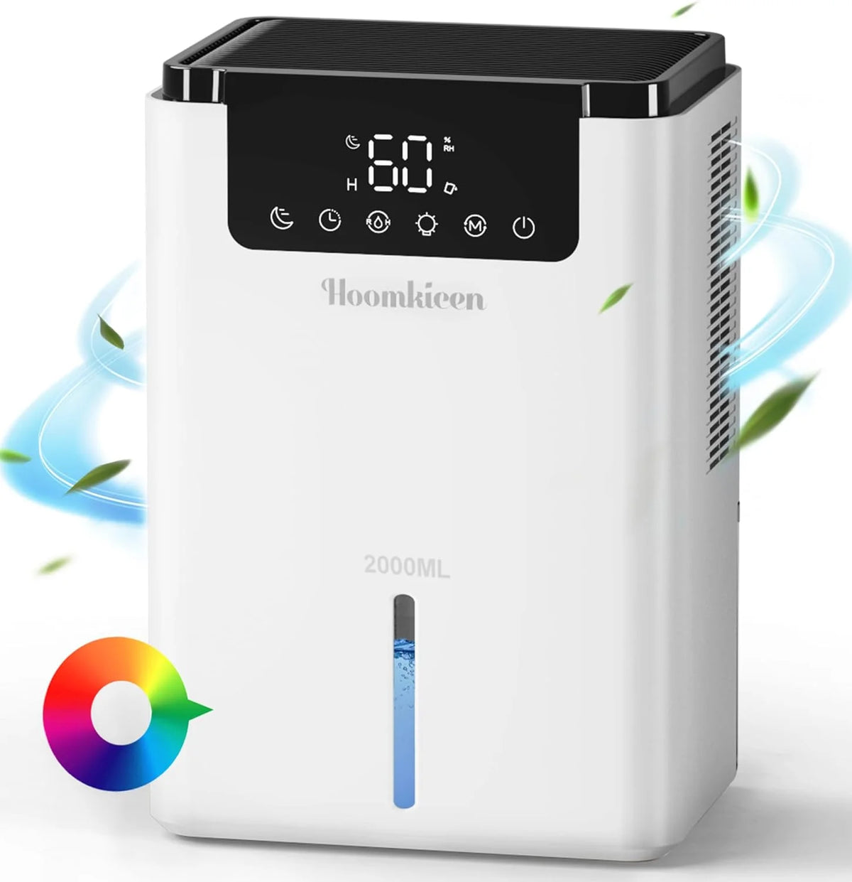 68 oz Portable Dehumidifier with Touch Control LCD Screen I952294