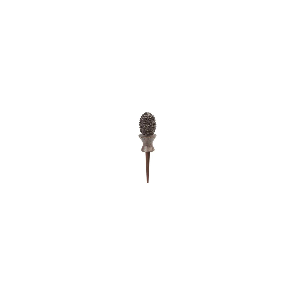 Decorative Pine Cone Garden Hose Guide X67673