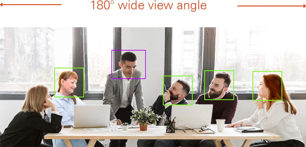 4K Video Conference Camera with 180° Viewing Angle F4078