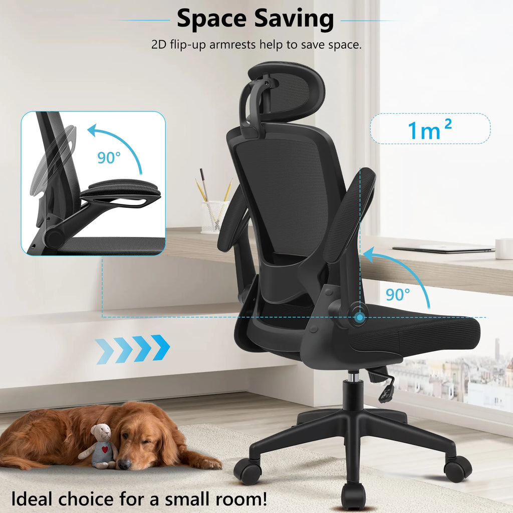 High Back Ergonomic Mesh Office Chair with Lumbar Support P76804
