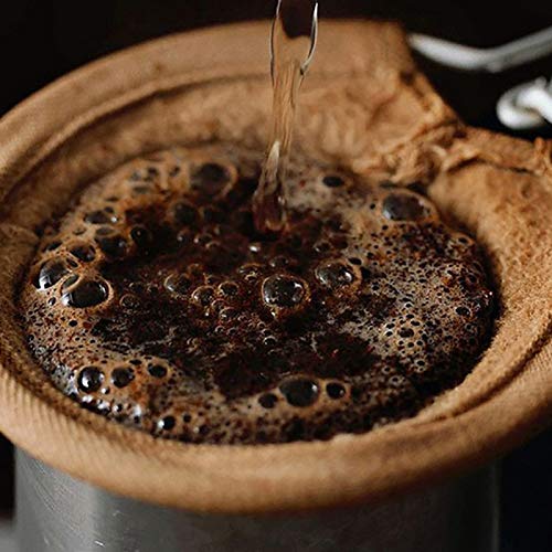 Reusable Coffee Mesh Filter Bag With Stainless Steel Handle P169795