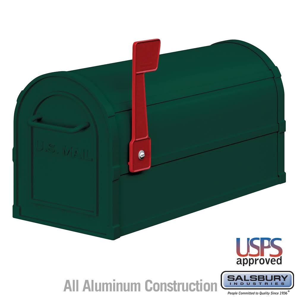 Green Rural Mailbox N569