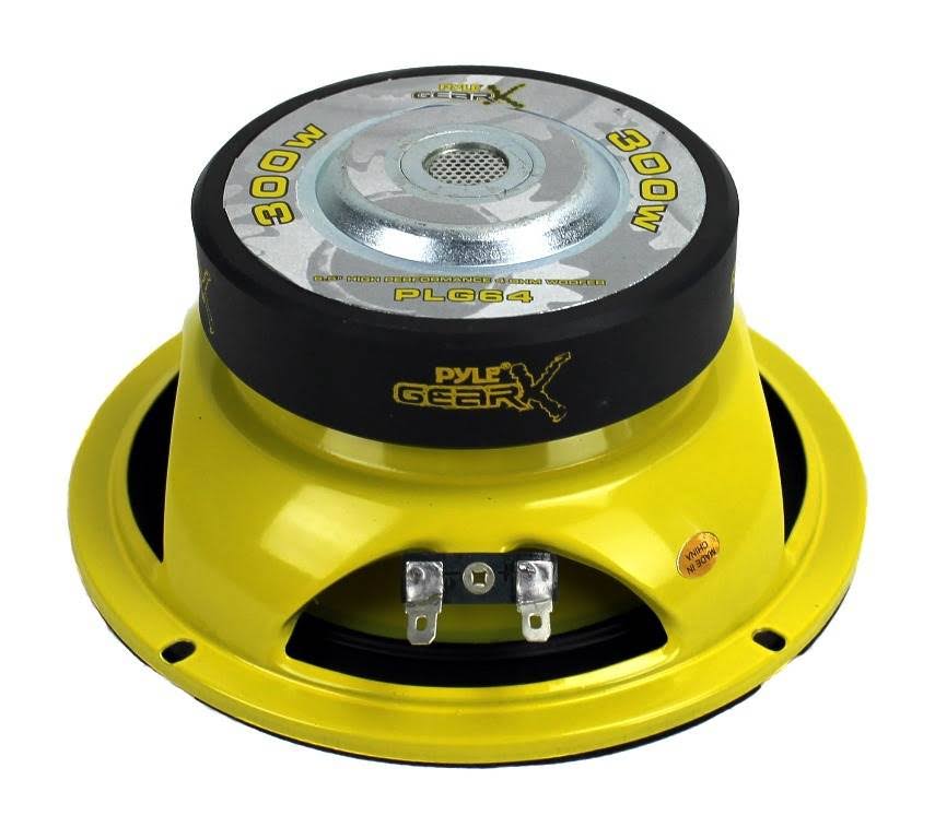 6.5" 1200W Car Audio Mid Bass/Midrange Subwoofer Speaker Set Y965675