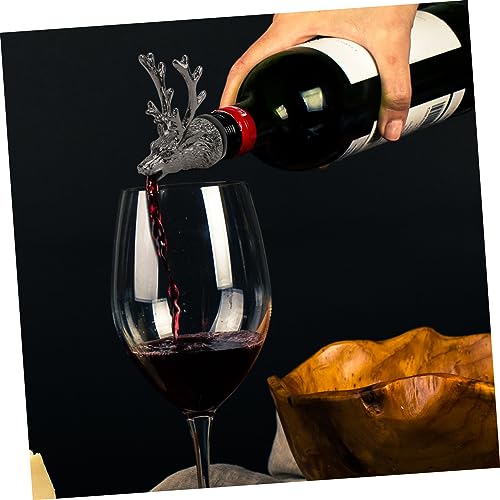Deer Head Bottle Stopper Reusable Pourer F10259
