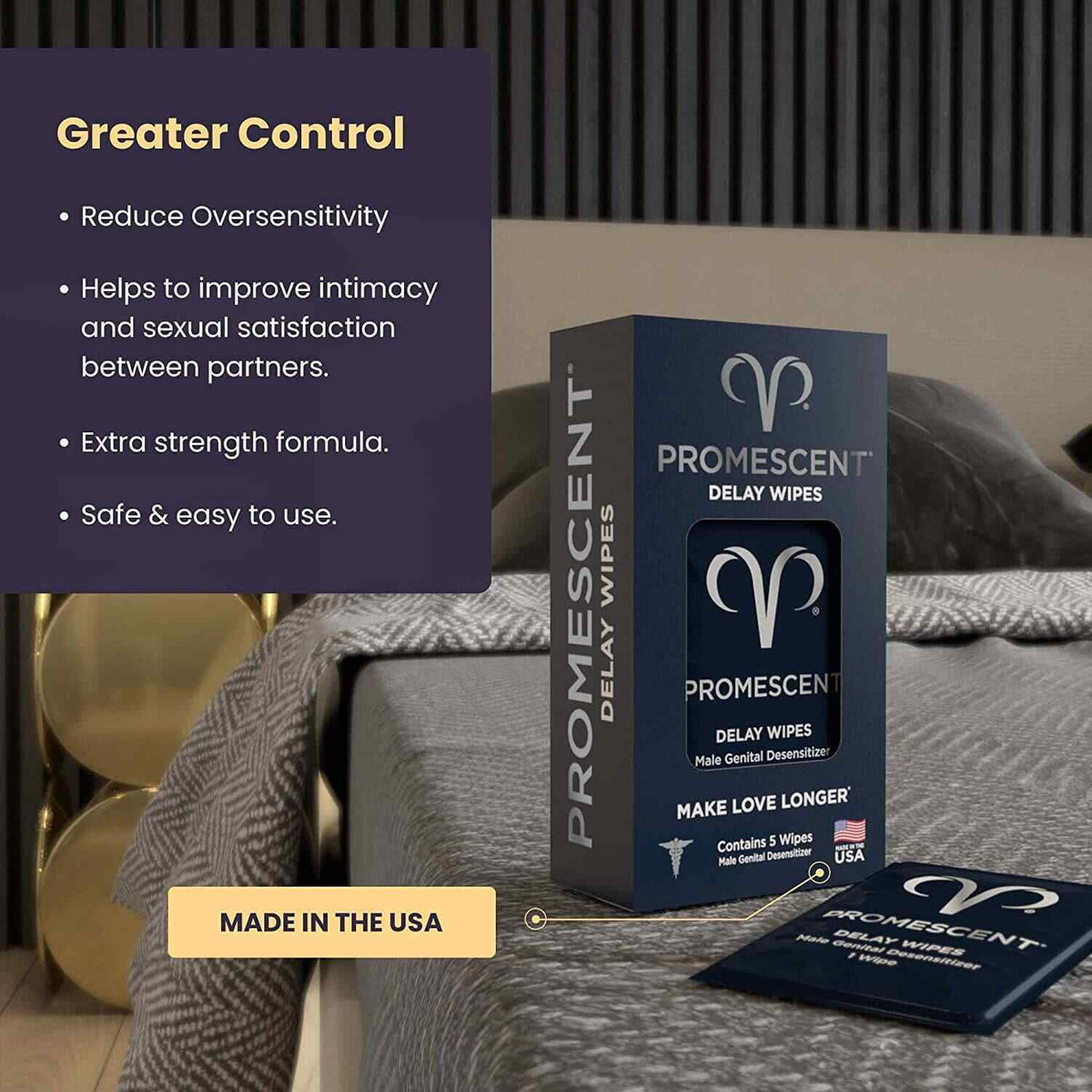 Delay Wipes 15ct P425